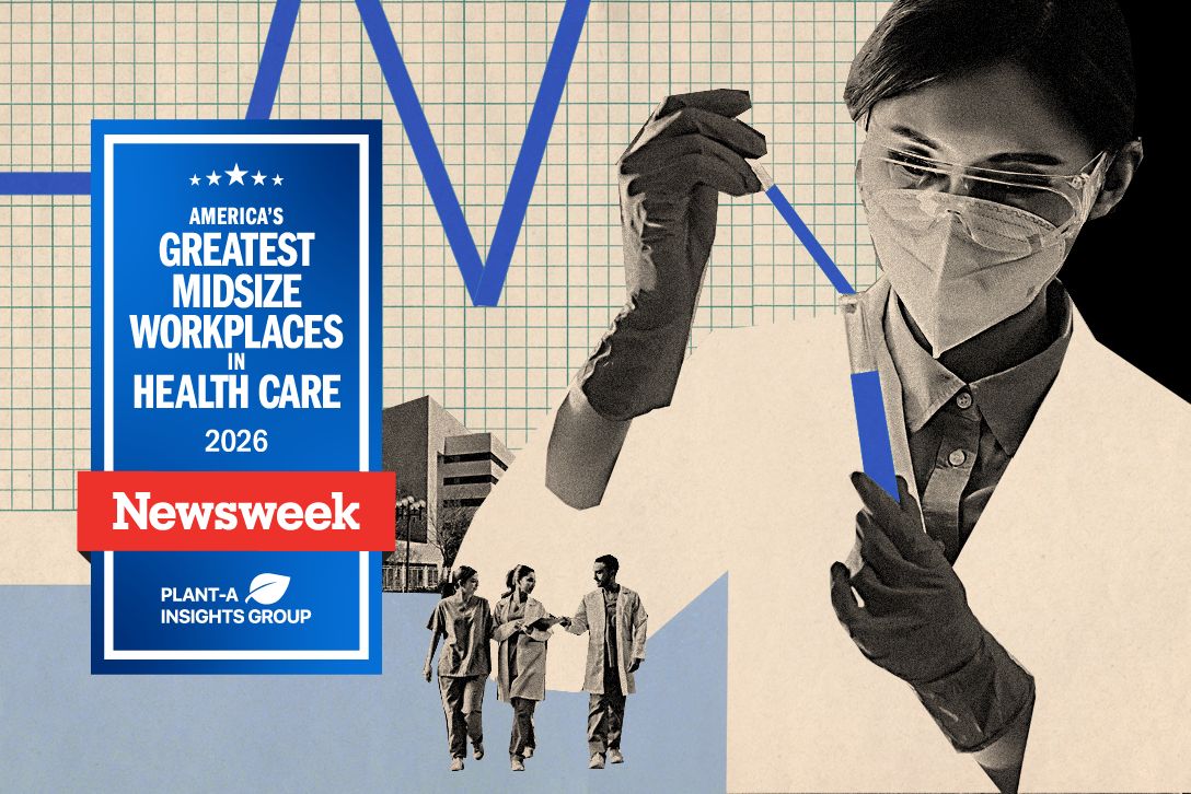 Greatest midsize workplaces in healthcare